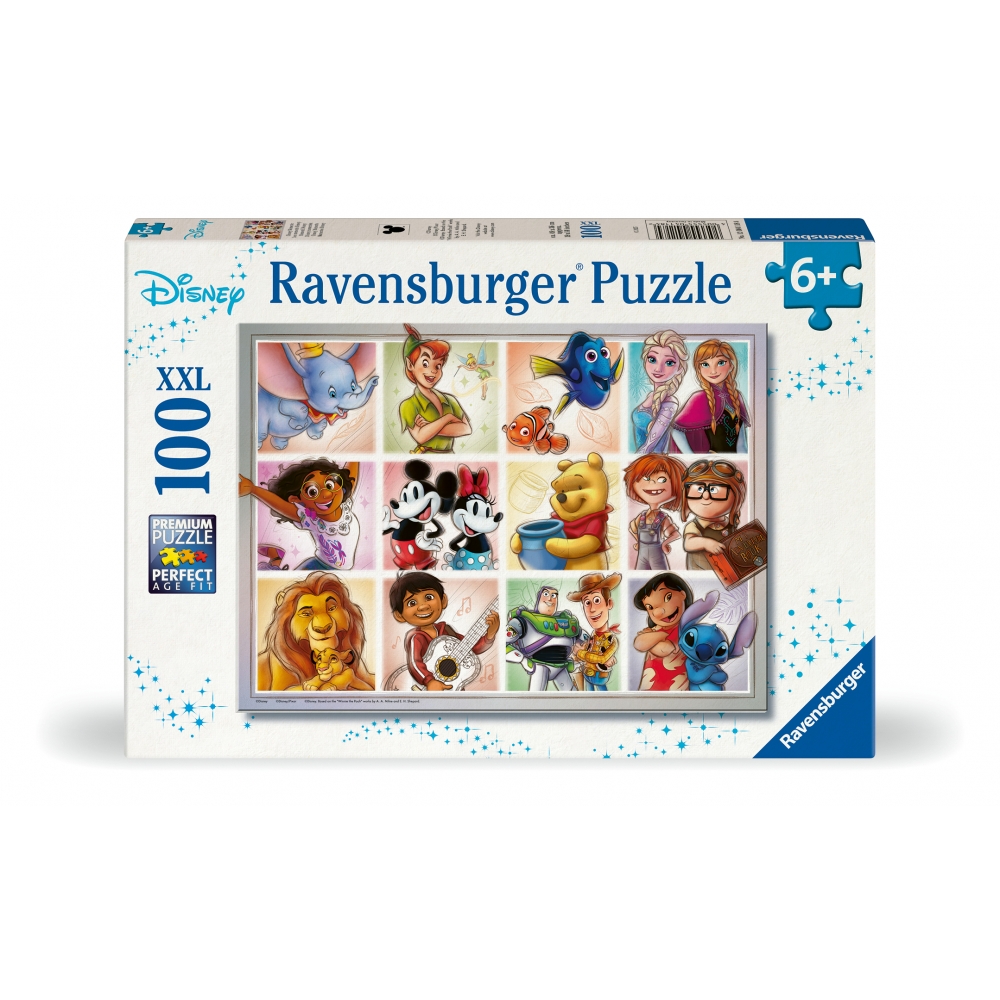 ravensburger-pusle-100-tk-tuntud-disney